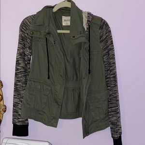 Army green jacket